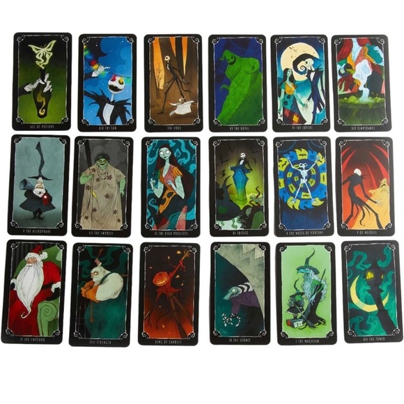 Nightmare Before Christmas Tarot card deck Disney factory sealed - Picture 3 of 4